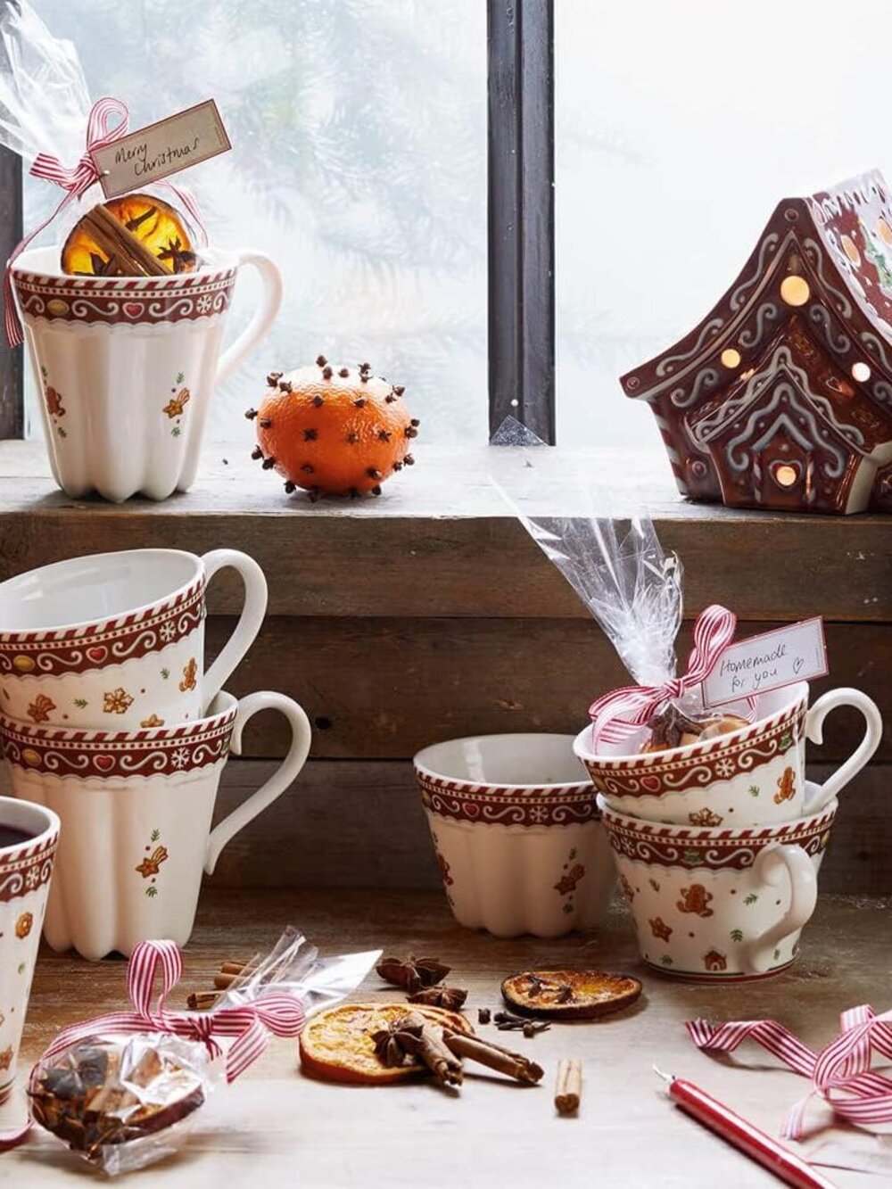 Villeroy & Boch Bakery Decoration Gingerbread House, Porcelain ESTATE SALE NEW - Picture 13 of 15